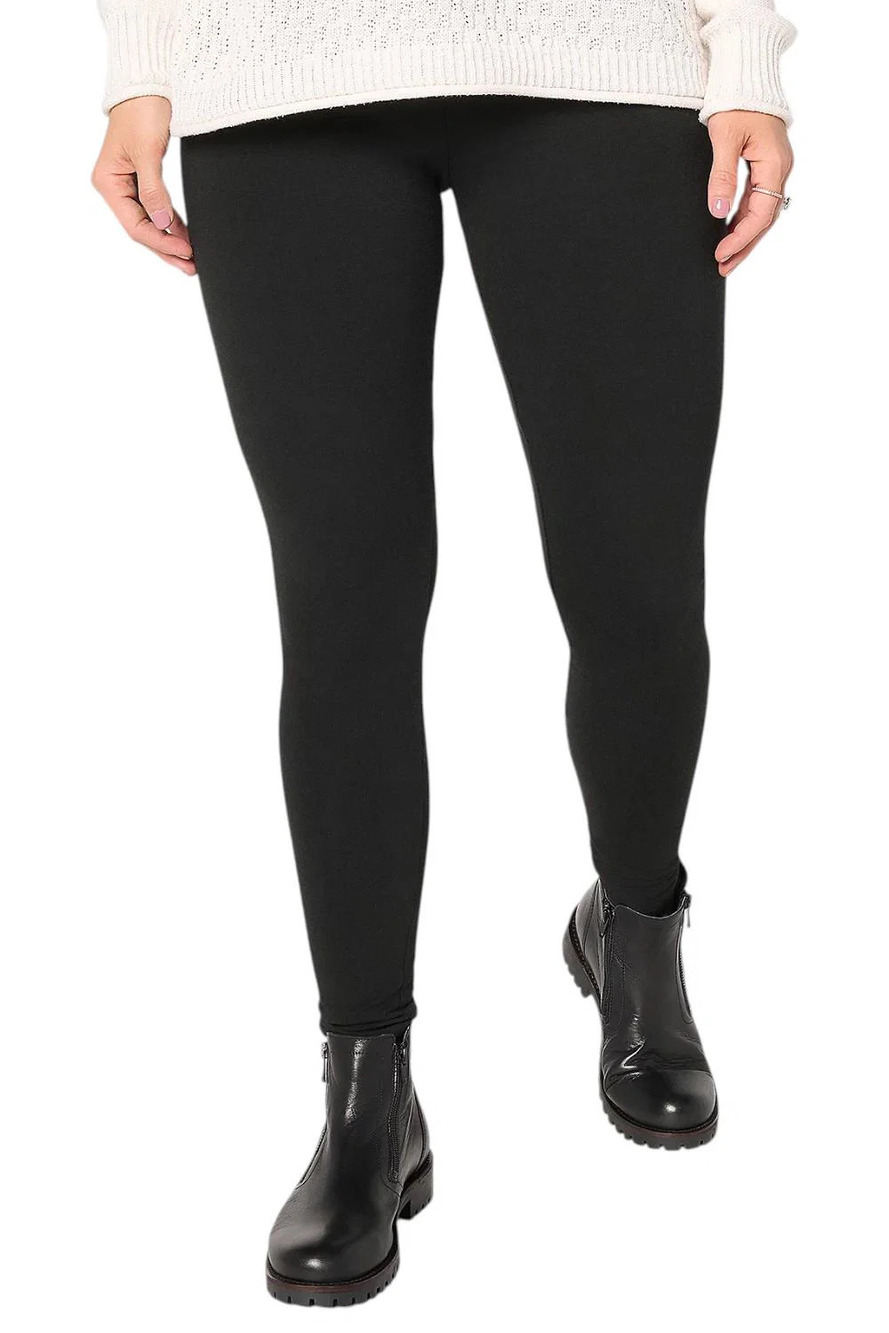 LOGO Layers by Lori Goldstein Women's Pull On Legging Blk - Regular